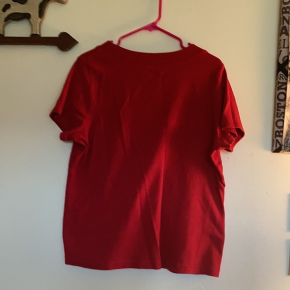 L.A. Blues perfect fit stretch top Red 18/20W - Picture 4 of 4